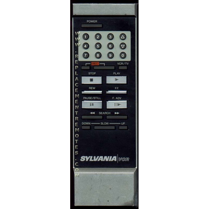 Sylvania VSQS0283 VCR Remote Control