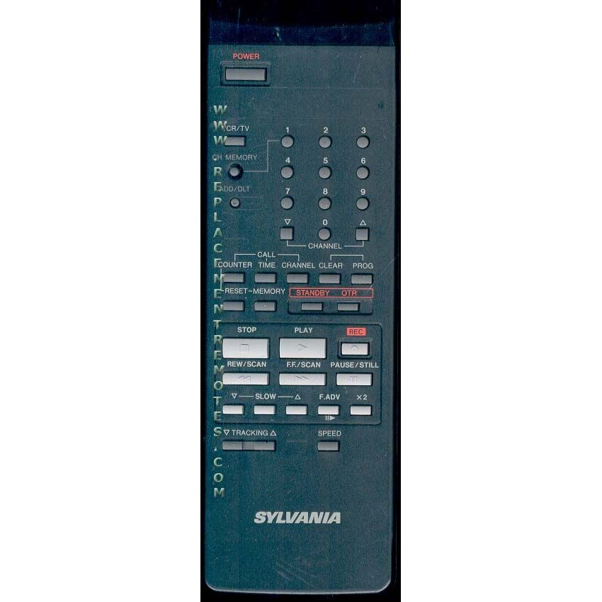 Sylvania VSQS0674 VCR Remote Control