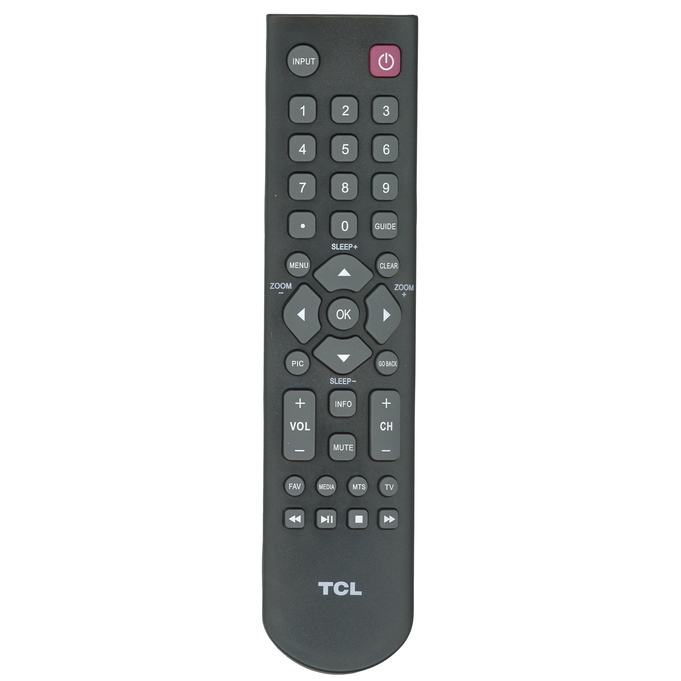 TCL 06526W37E003X TV Remote Control