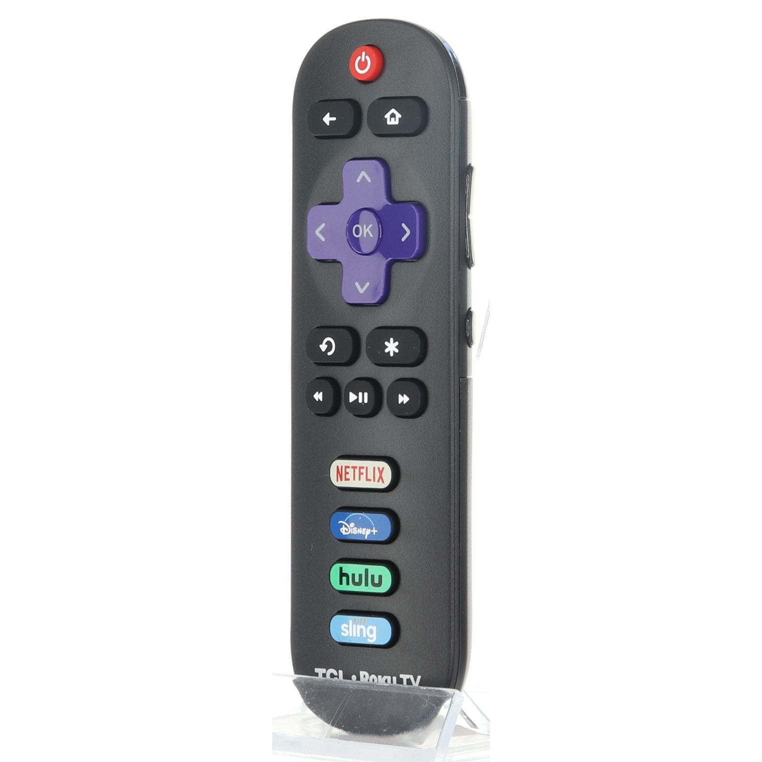 TCL RC280 Roku TV Remote Control - Netflix, Disney, Hulu, Sling - 06-IRPT20-WRC280J