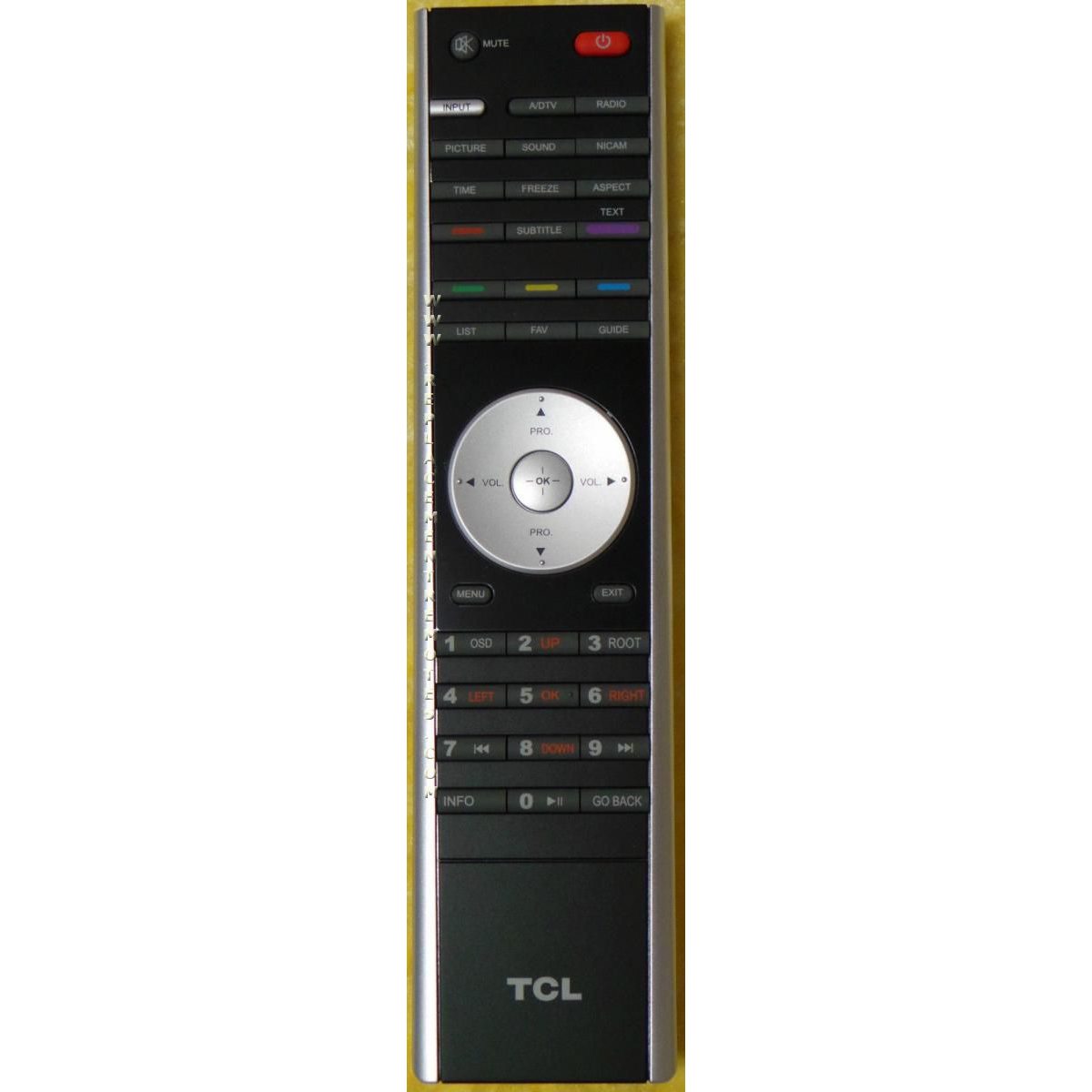 TCL 06TD6W39A004XS61 TV Remote Control