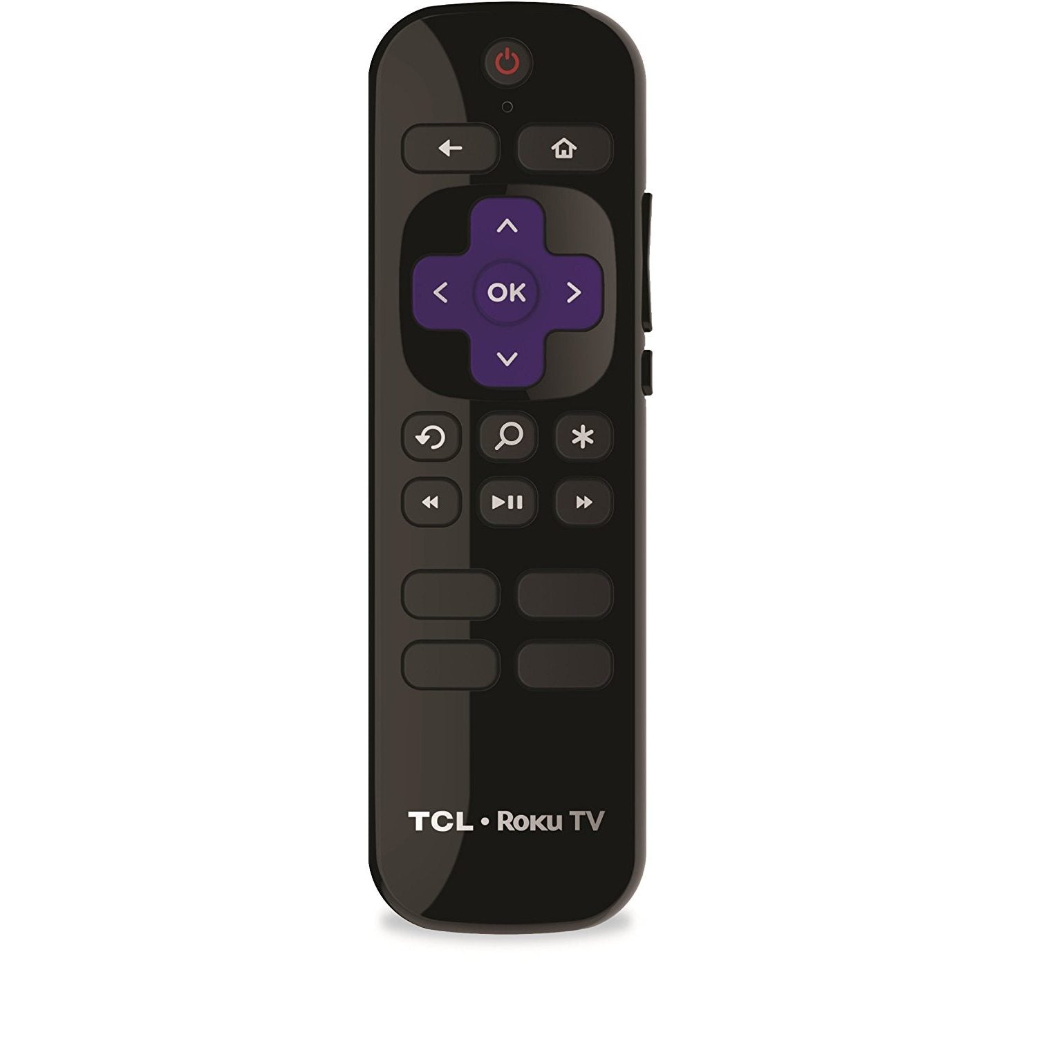 TCL BRC64 RF W/ headphone jack Roku TV Remote Control - Netflix, sling, Hulu, Starz- 06-RFZNWF-BRC64