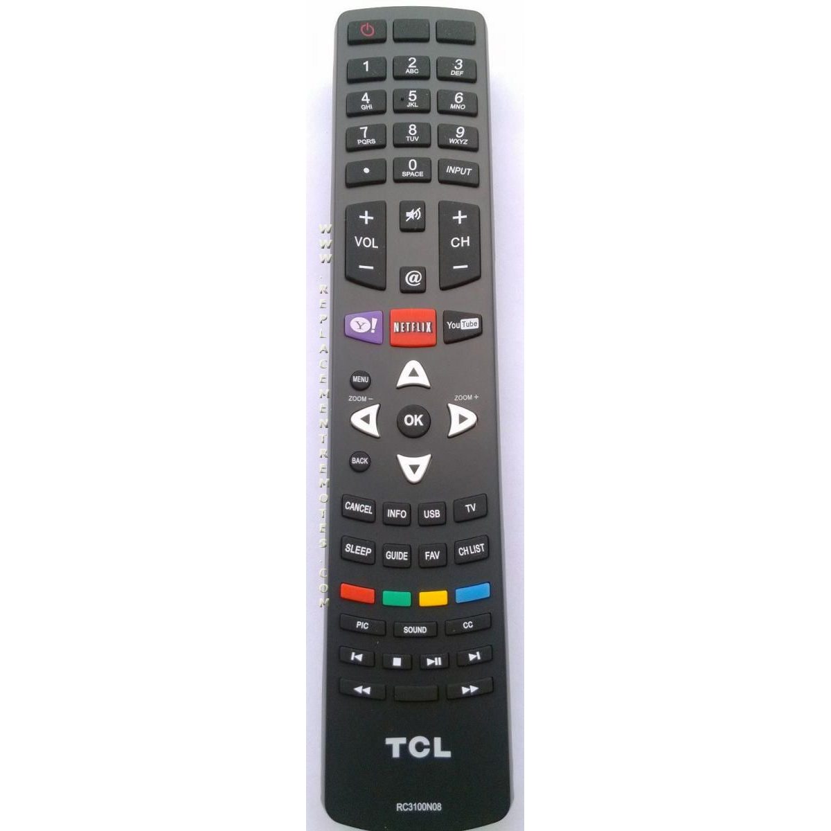 TCL RC3100N08 TV Remote Control