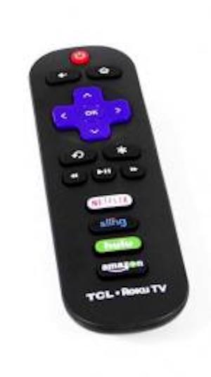 TCL RC280B Roku with Netflix Sling Hulu Amazon TV Remote Control