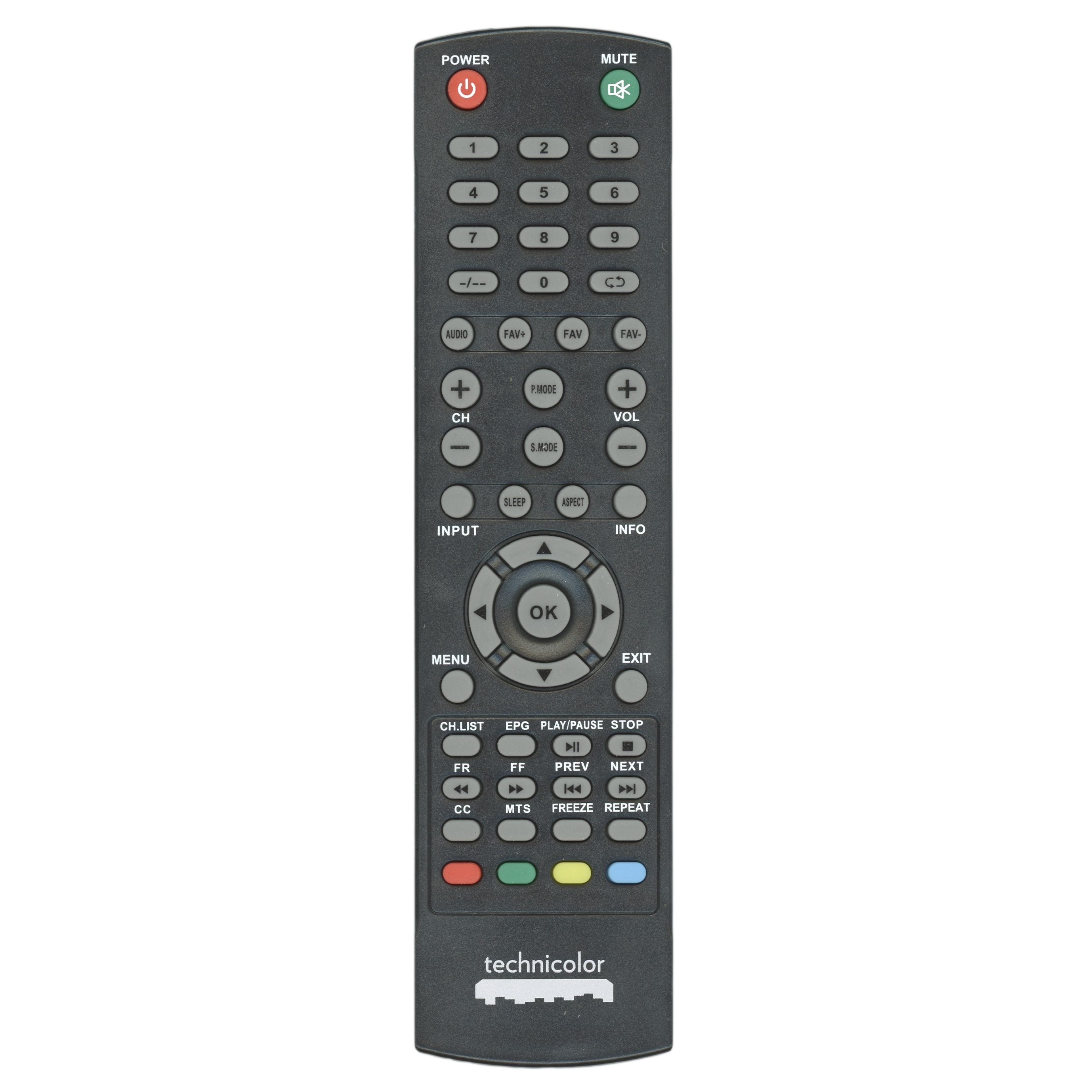 Technicolor TC001REM TV/DVD Remote Control