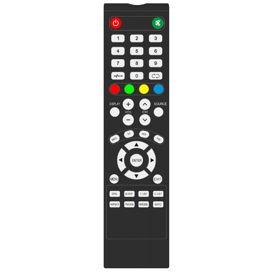 Technicolor TR3201ABrem TV Remote Control