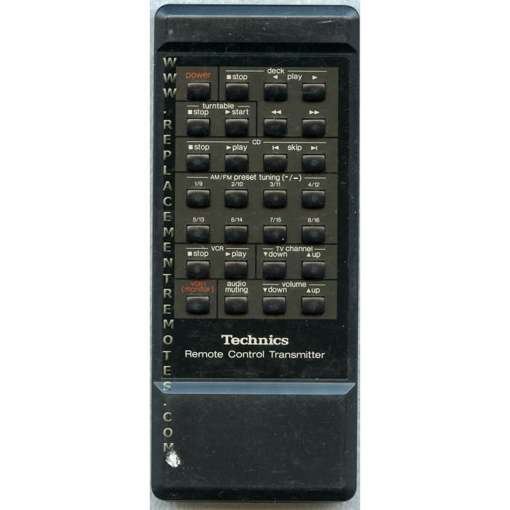 Technics EUR64111 Audio Remote Control