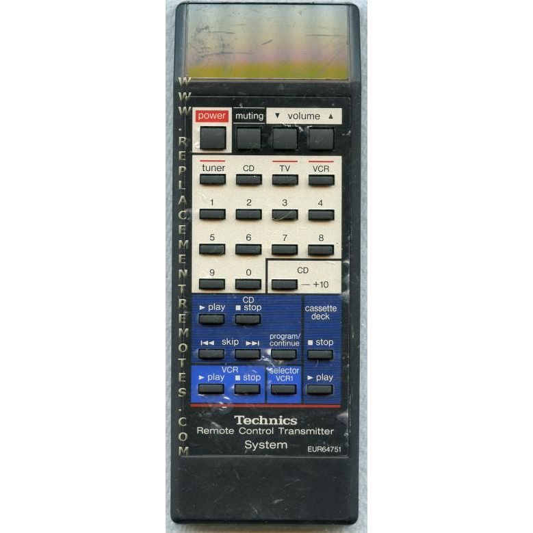 Technics EUR64751 Audio Remote Control