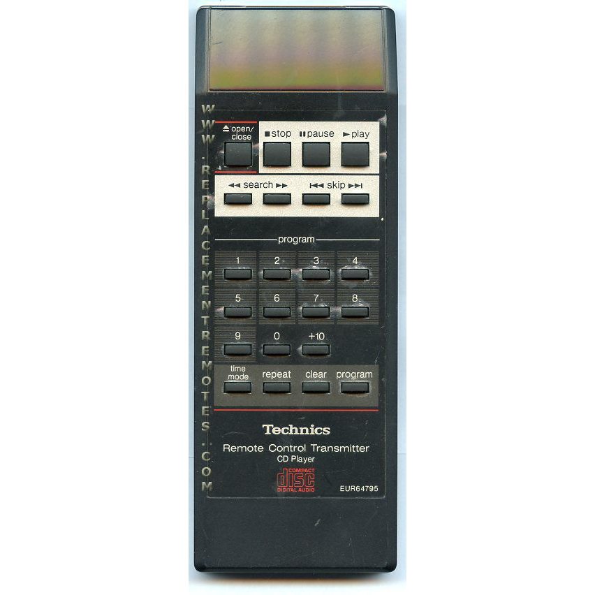 Technics EUR64795 CD Remote Control