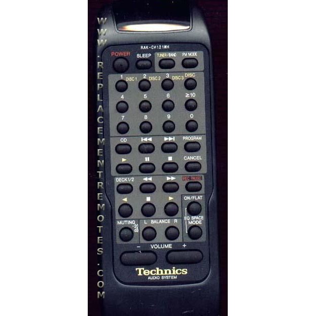 Technics RAKCH121WH Audio Remote Control