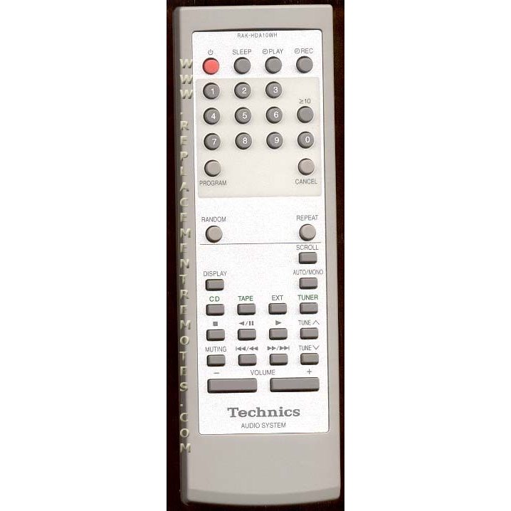 Technics RAKHDA10WH Audio Remote Control