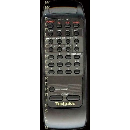 Technics RAKSA111MH Audio Remote Control