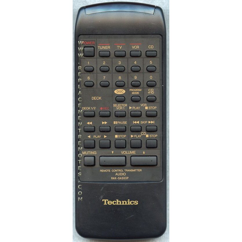 Technics RAKSA303P Audio Remote Control