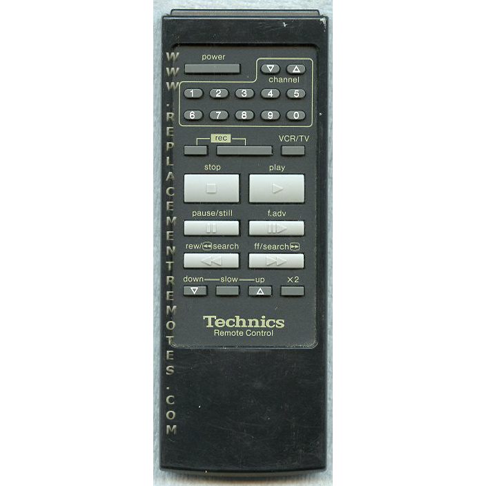 Technics VSQS0506 VCR Remote Control