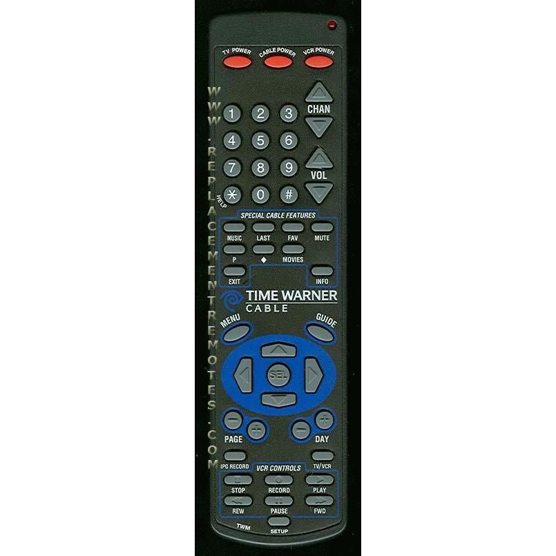 Time Warner 180050028052 Cable Remote Control