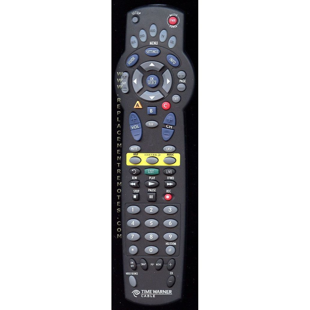 Time Warner A060205 Cable Remote Control