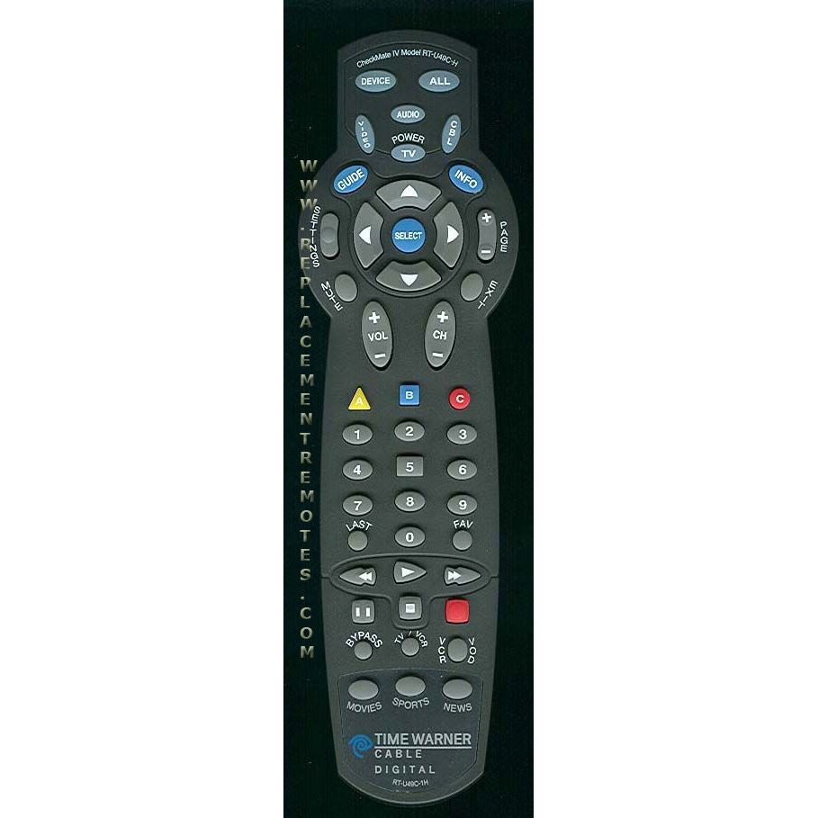 Time Warner RTU49C1H Cable Remote Control