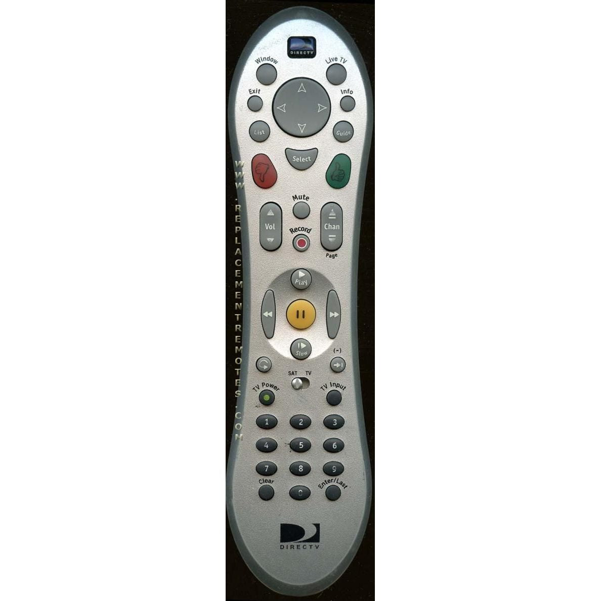 TiVo 265174S DirecTV TiVo DVDR Remote Control