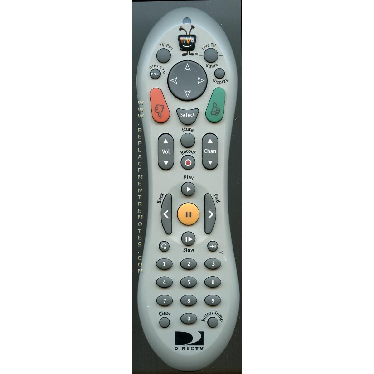 TiVo SRCU00002000 TIVO Satellite Remote Control