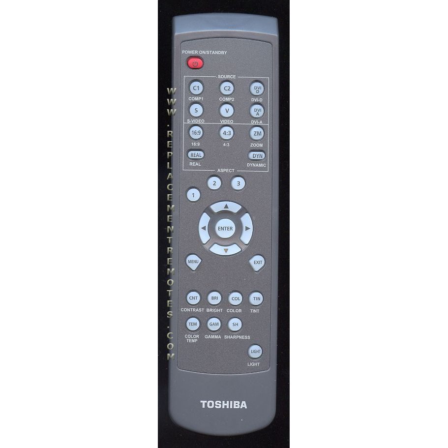 Toshiba 98J6003001 Consumer Electronics Remote Control