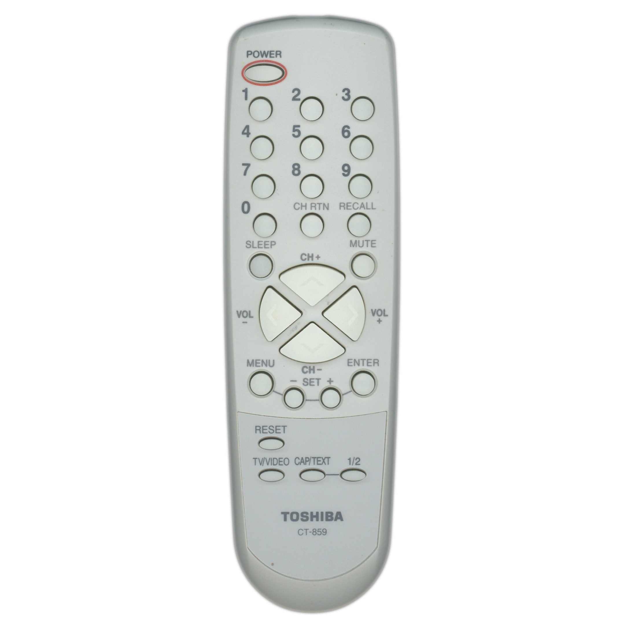 Toshiba CT859 TV Remote Control