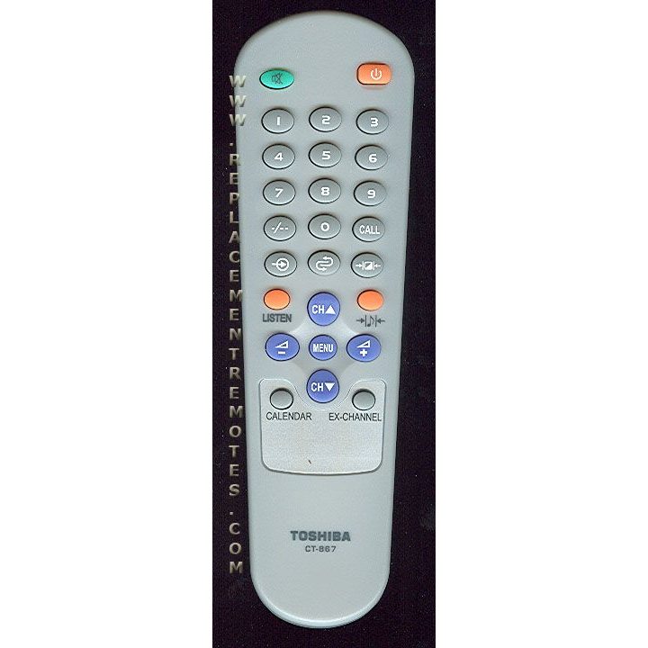 Toshiba CT867 TV Remote Control