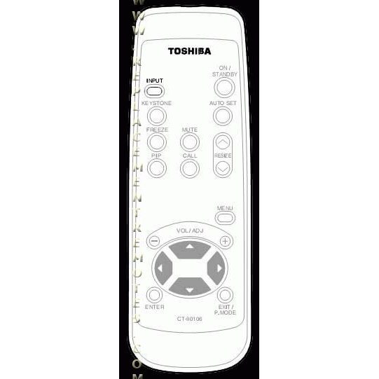 Toshiba CT90106 Projector Remote Control