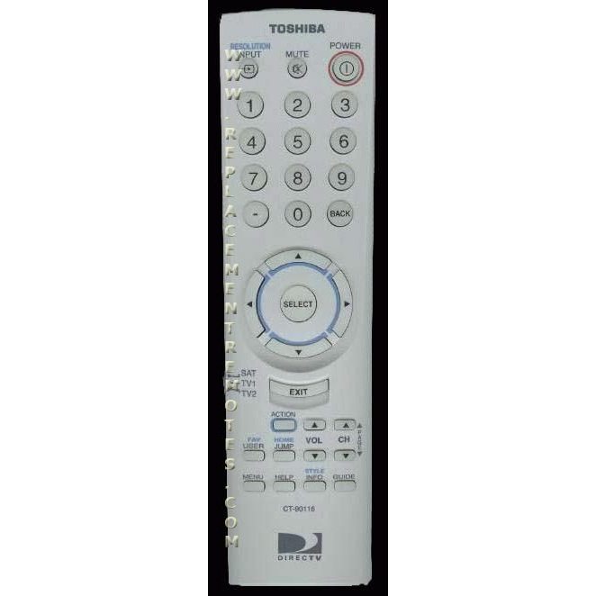 Toshiba CT90116 TV Remote Control