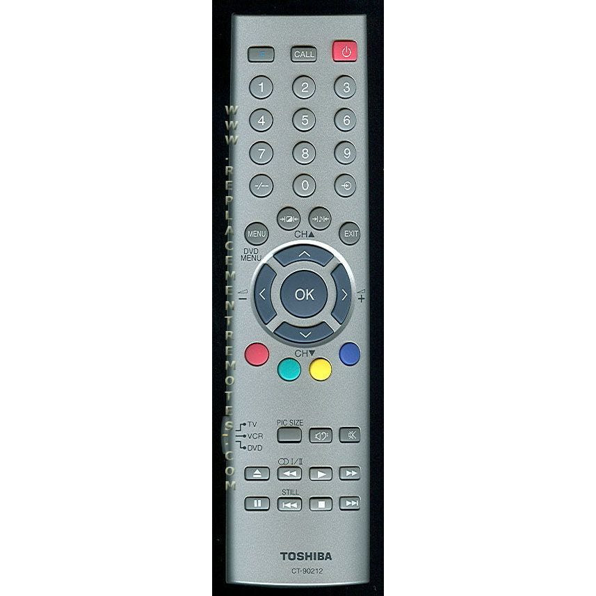 Toshiba CT90212 TV Remote Control