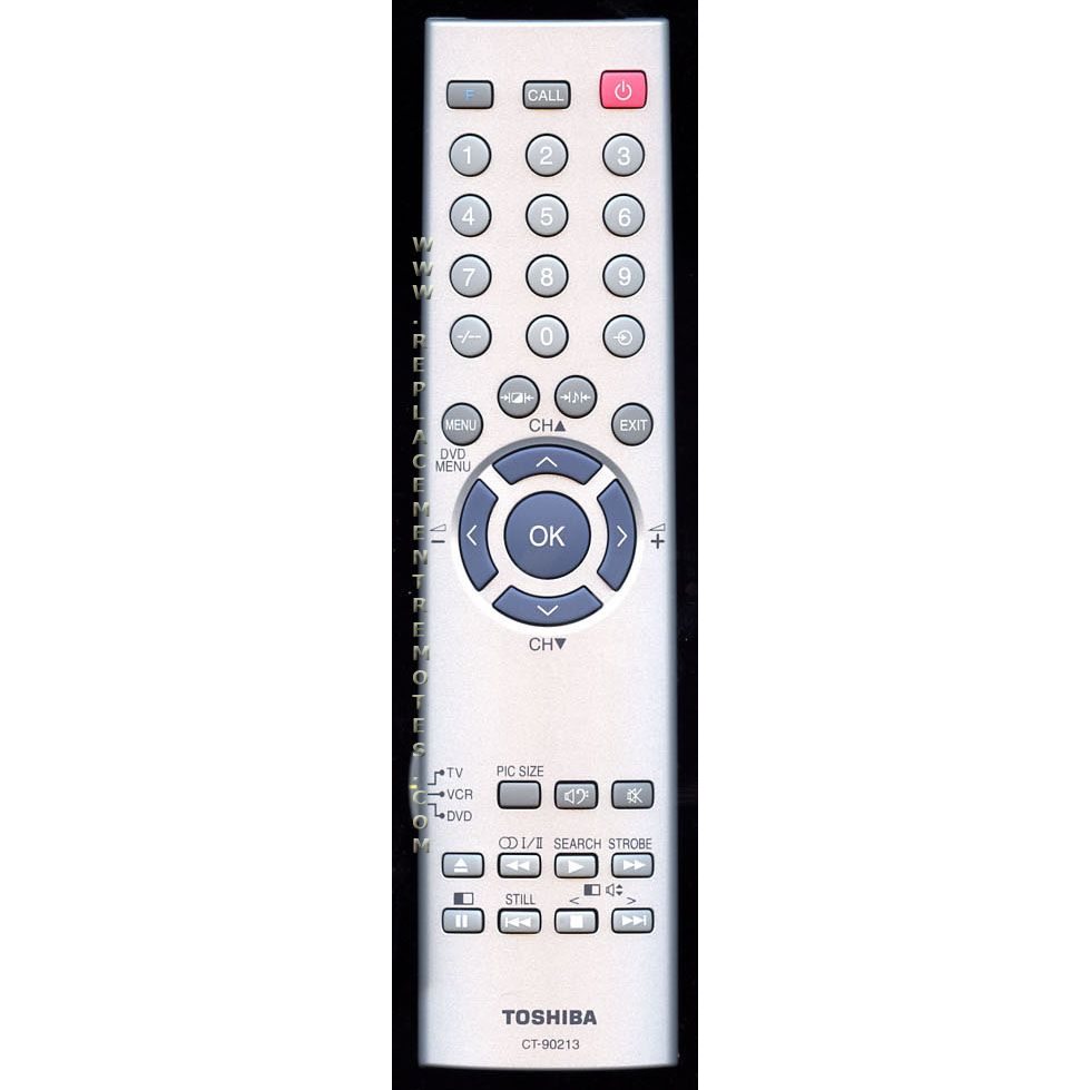 Toshiba CT90213 TV Remote Control