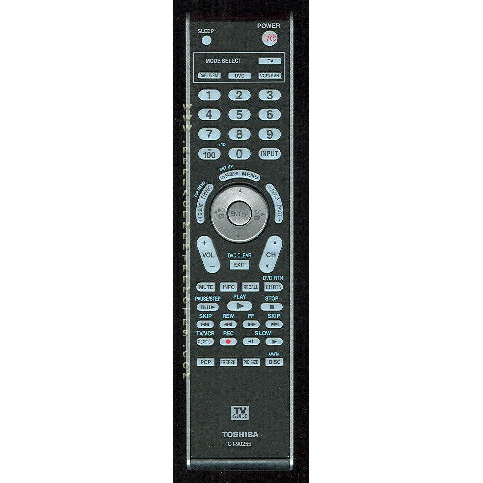 Toshiba CT90255 TV Remote Control