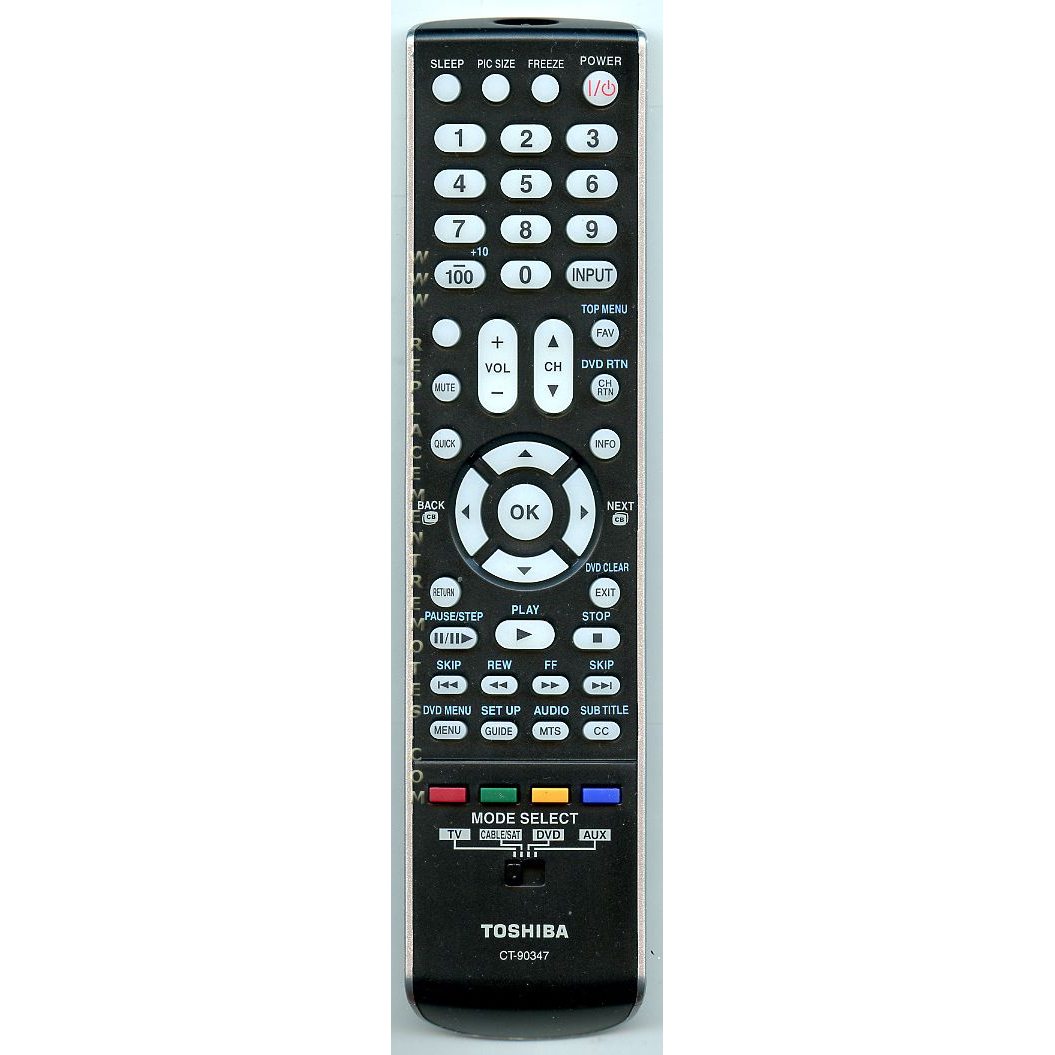 Toshiba CT90347 TV Remote Control