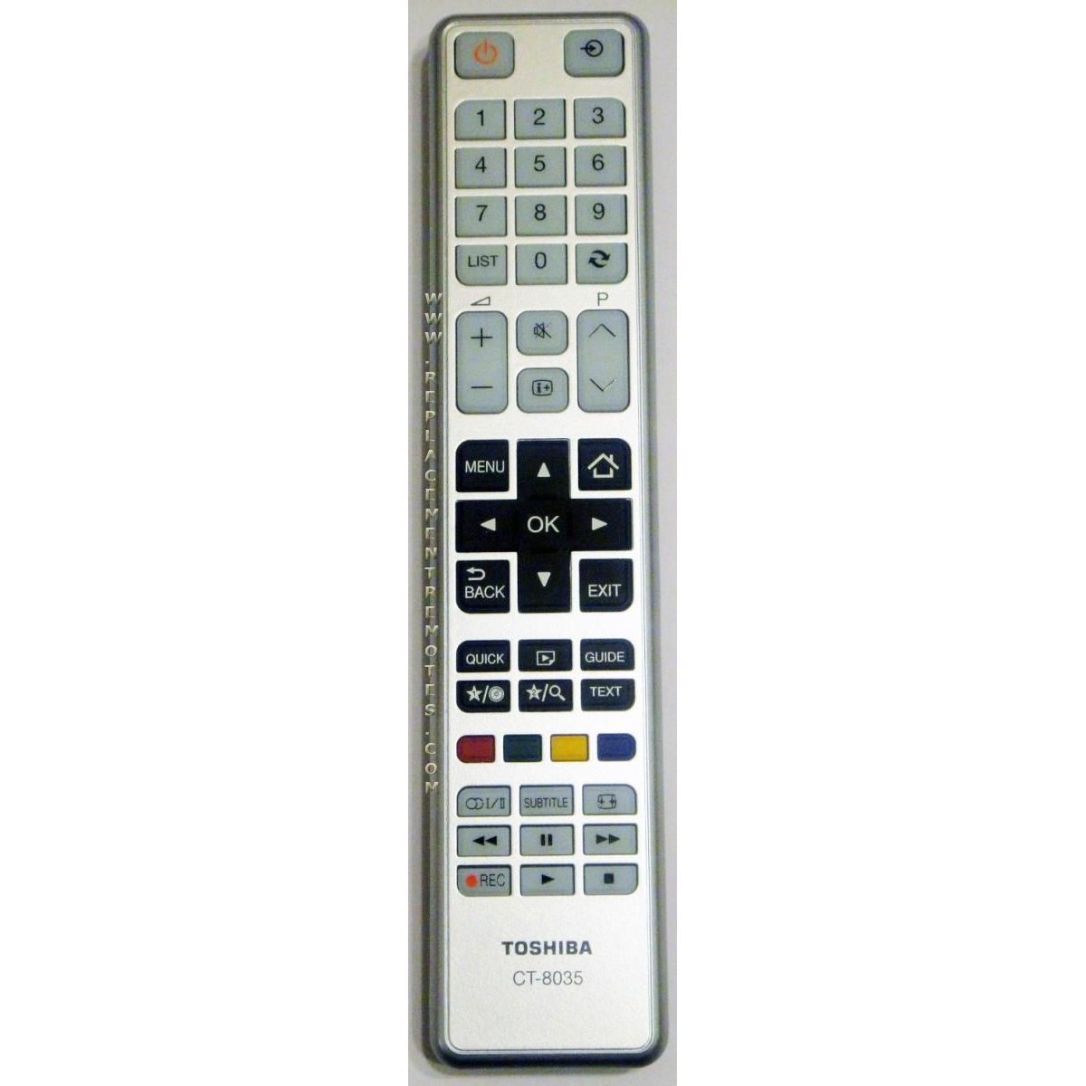 Toshiba CT9035 TV Remote Control