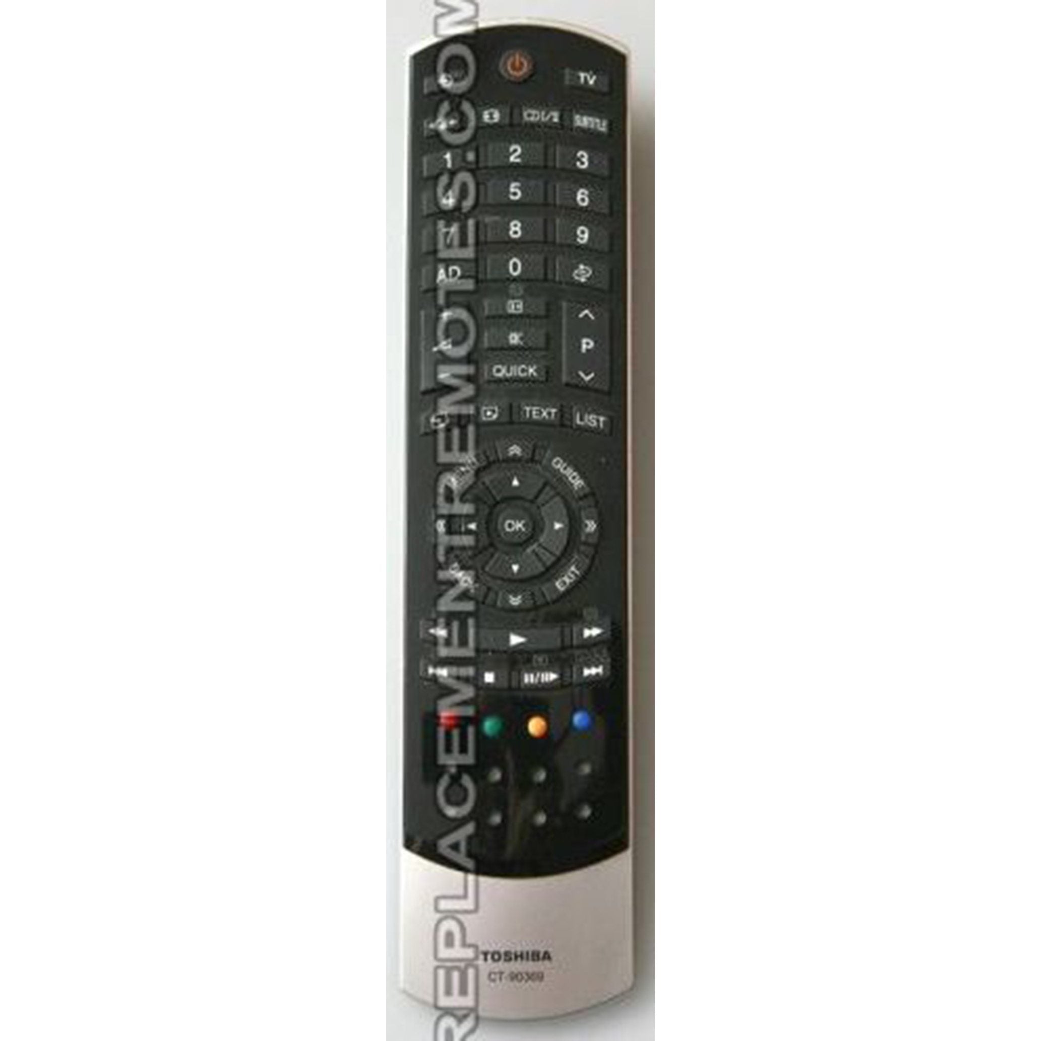 Toshiba CT90369 TV Remote Control