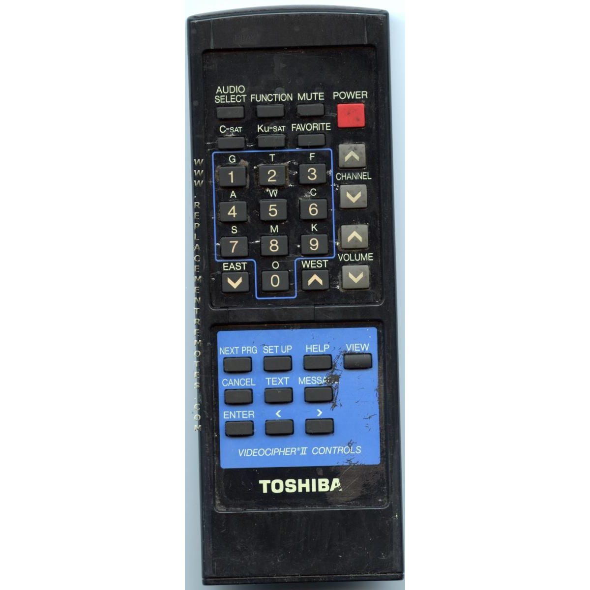 Toshiba CT9240 TV Remote Control