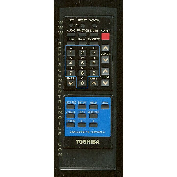 Toshiba CT9301 TV Remote Control