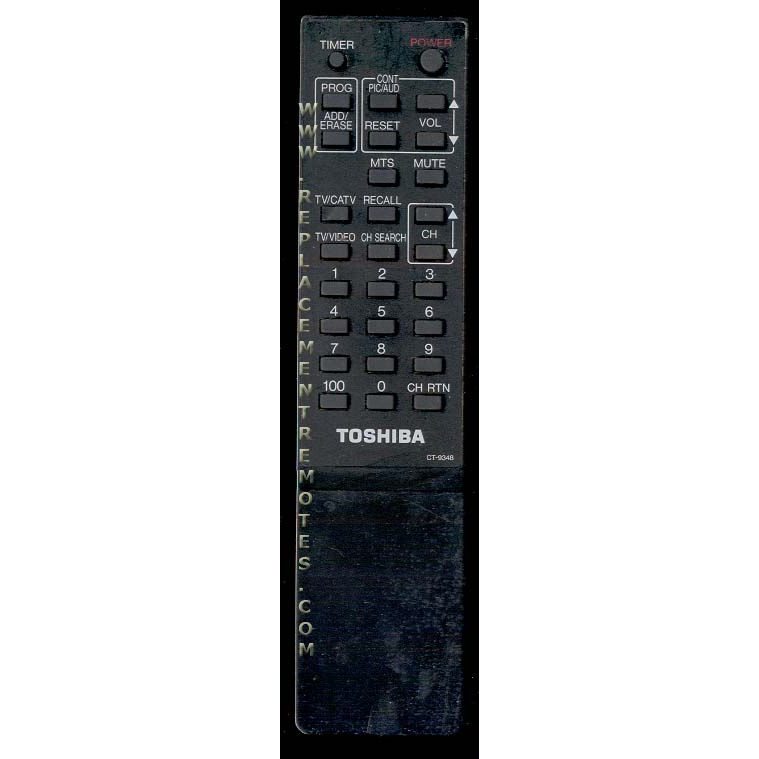 Toshiba CT9348 TV Remote Control