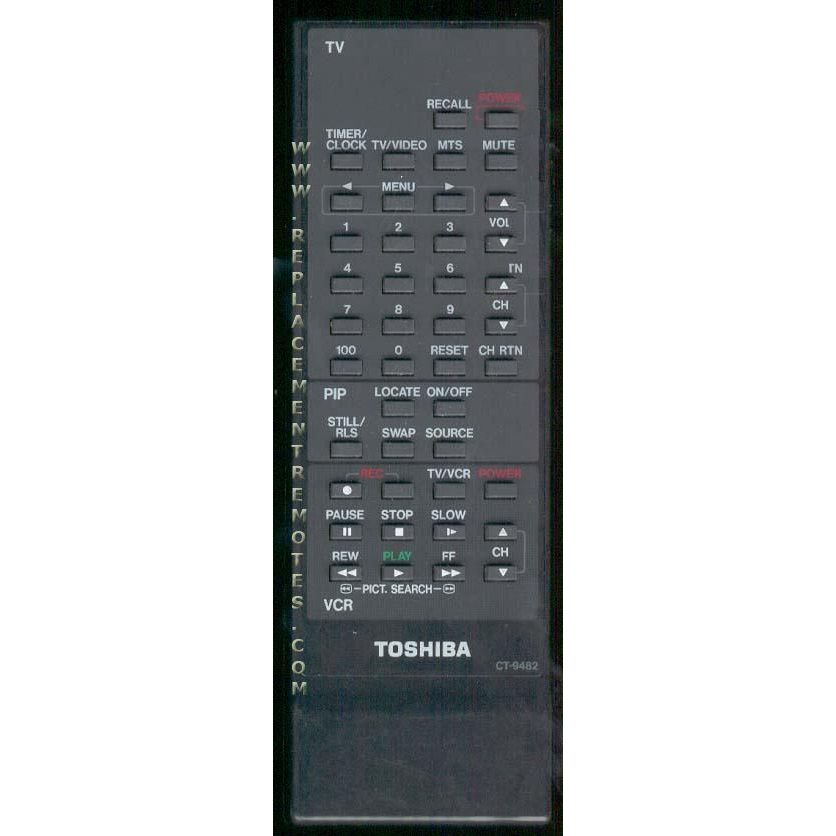 Toshiba CT9482 TV Remote Control