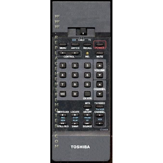 Toshiba CT9490 TV Remote Control