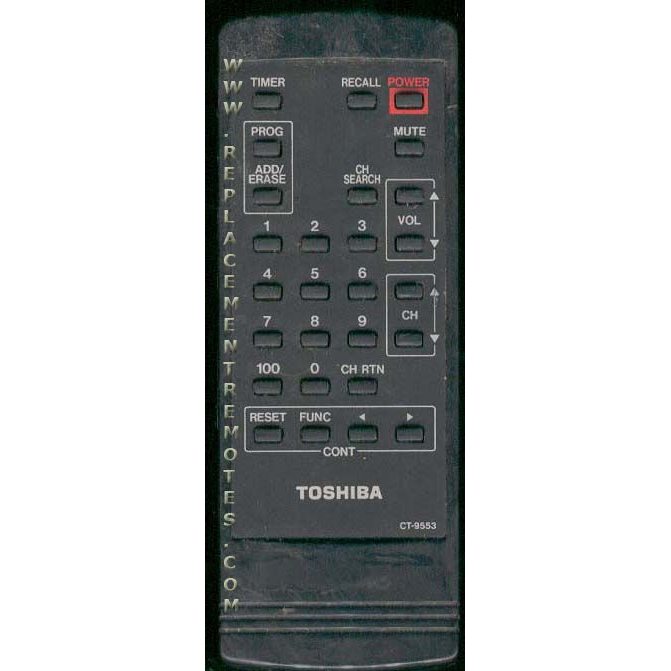 Toshiba CT9553 TV Remote Control