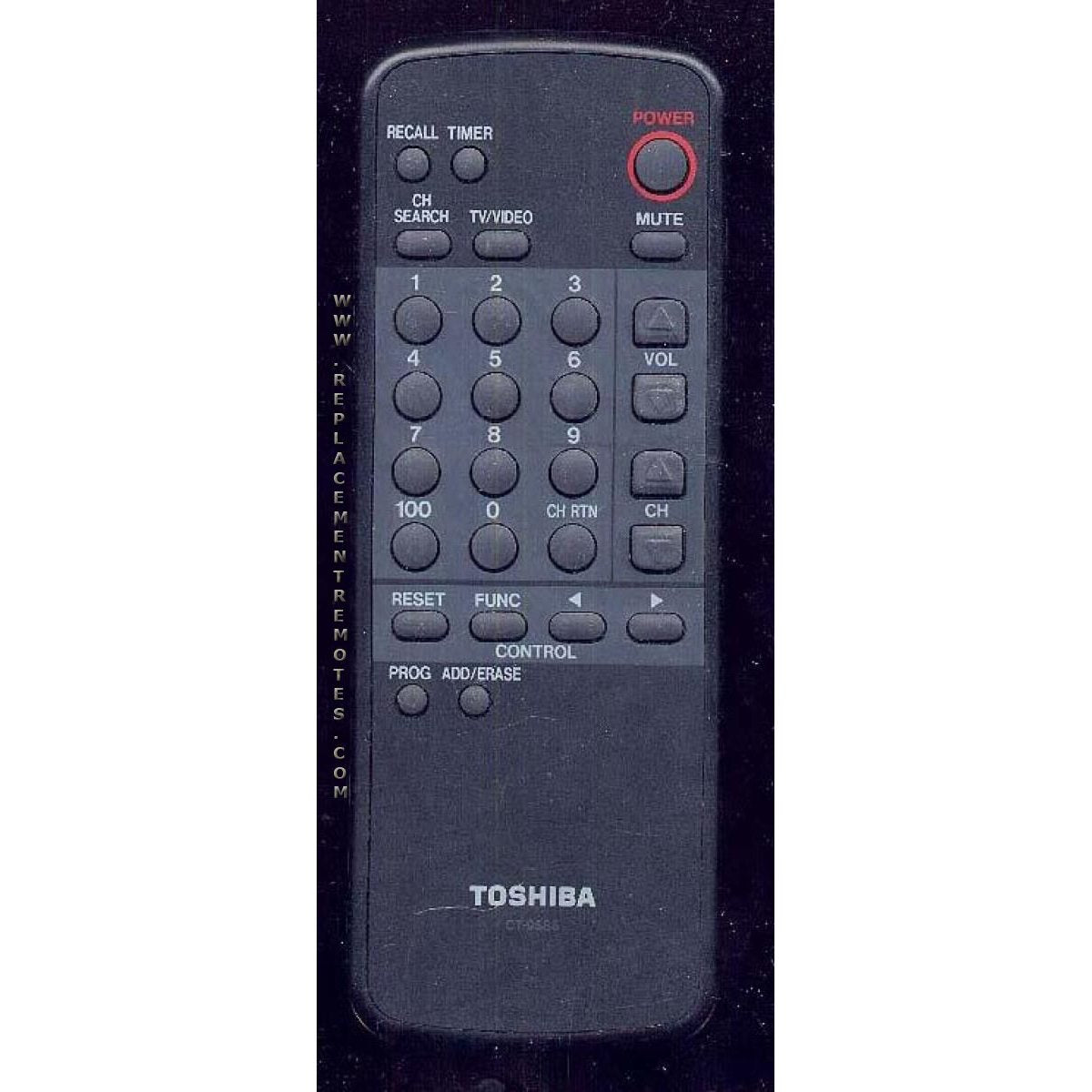 Toshiba CT9585 TV Remote Control