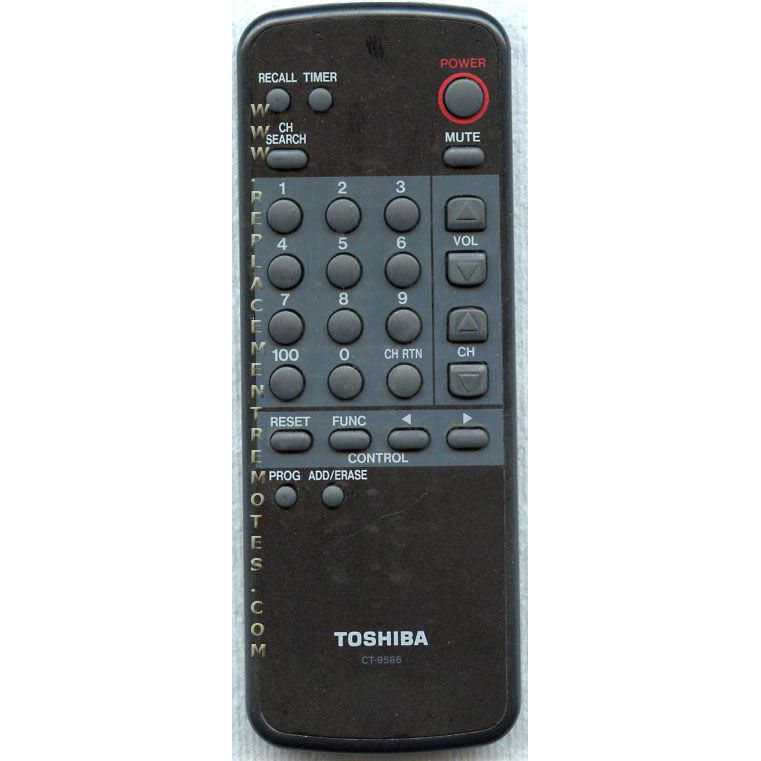 Toshiba CT9586 TV Remote Control