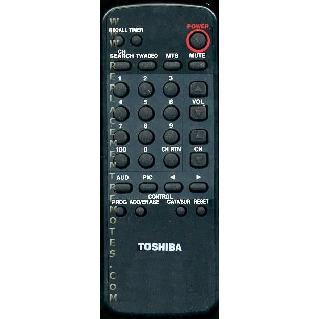 Toshiba CT9612 TV Remote Control