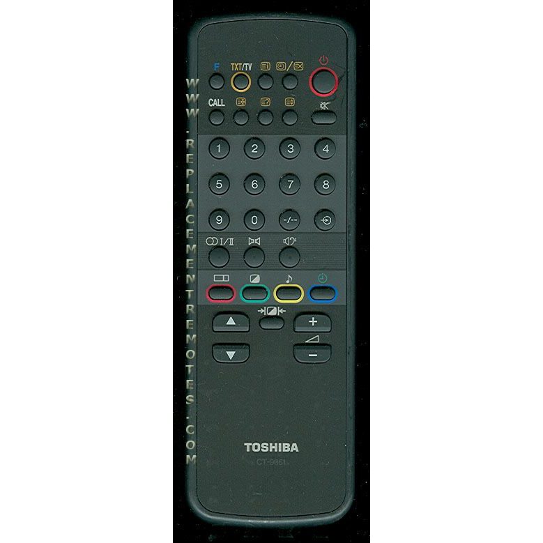 Toshiba CT9661 TV Remote Control