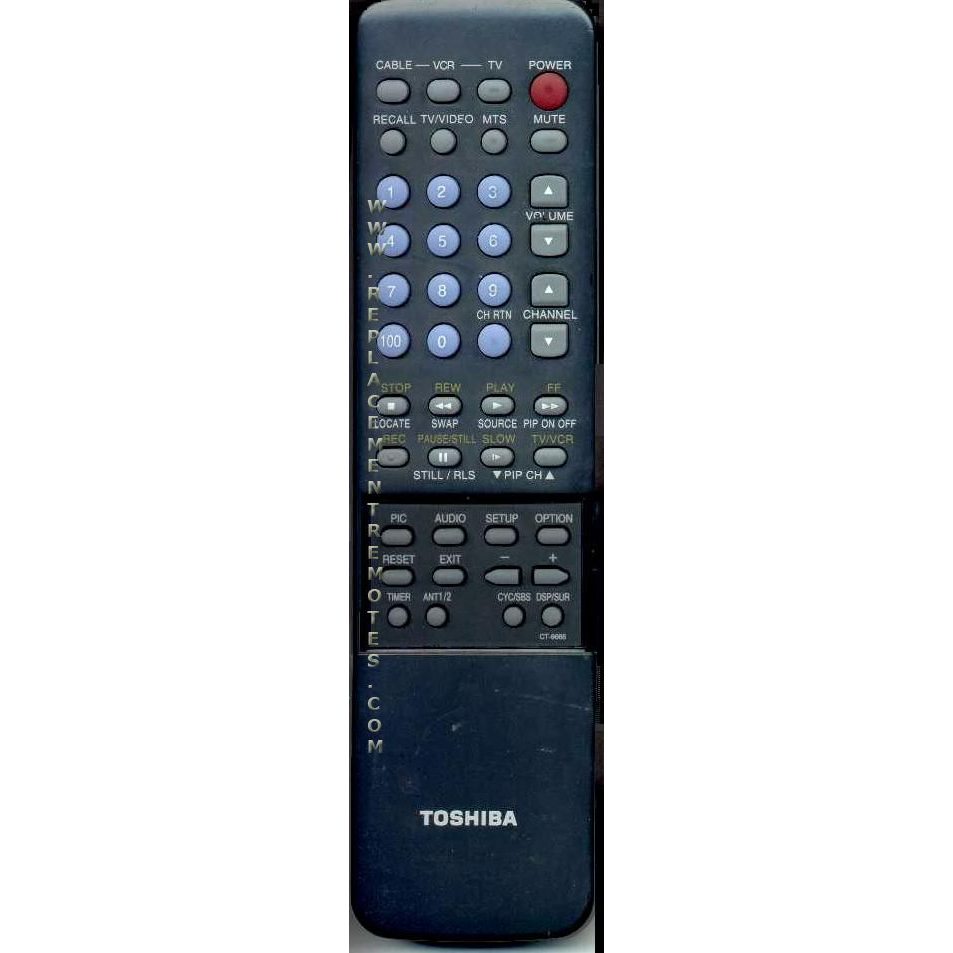 Toshiba CT9668 TV Remote Control