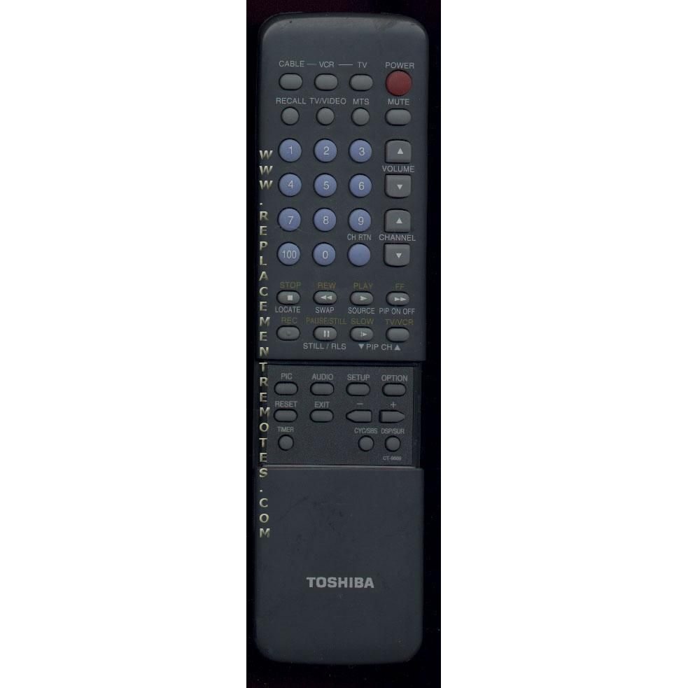 Toshiba CT9669 TV Remote Control