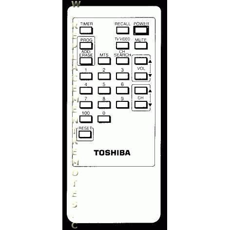 Toshiba CT9675 TV Remote Control