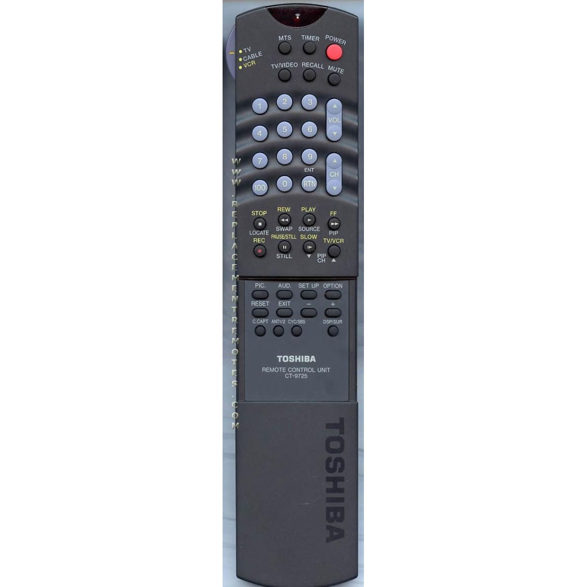 Toshiba CT9725 TV Remote Control