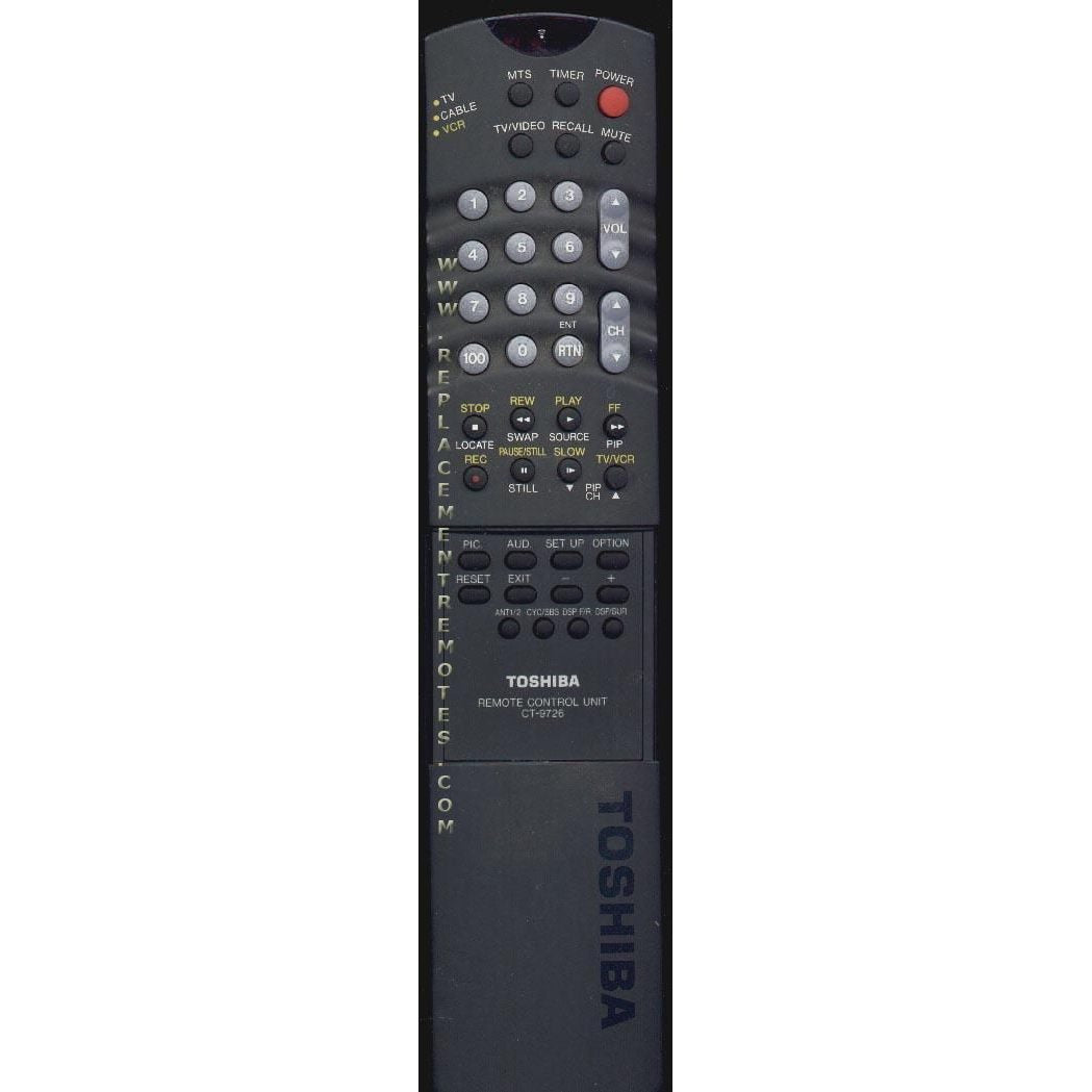 Toshiba CT9726 TV Remote Control