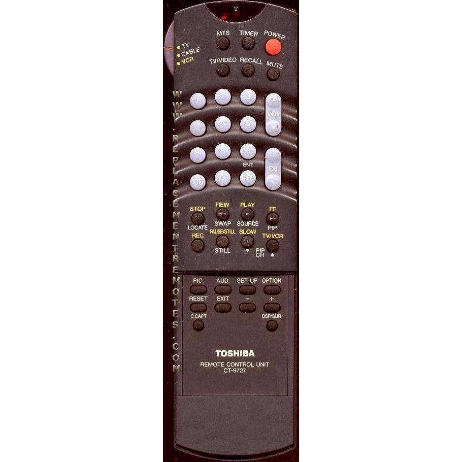 Toshiba CT9727 TV Remote Control